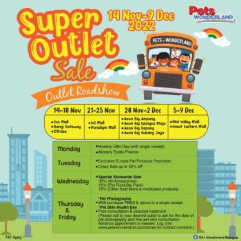 Pets-Wonderland-Super-Outlet-Sale-350x350 - Malaysia Sales Pets Selangor Sports,Leisure & Travel 