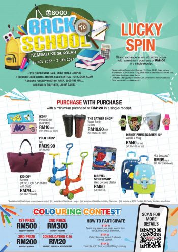 SOGO-Back-To-School-Promotion-350x495 - Johor Kuala Lumpur Promotions & Freebies Selangor Supermarket & Hypermarket 