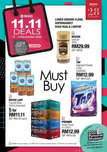 SOGO-Supermarket-11.11-Sale-350x495 - Kuala Lumpur Malaysia Sales Selangor Supermarket & Hypermarket 