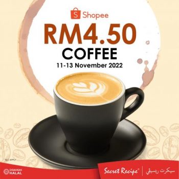 Secret-Recipe-Shopee-11.11-Promotion-1-350x350 - Beverages Cake Food , Restaurant & Pub Johor Kedah Kelantan Kuala Lumpur Melaka Negeri Sembilan Pahang Penang Perak Perlis Promotions & Freebies Putrajaya Sabah Sarawak Selangor Terengganu 