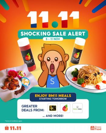 ShopeeFood-11.11-Sale-RM11-Meals-Promotion-350x438 - Beverages Food , Restaurant & Pub Johor Kedah Kelantan Kuala Lumpur Melaka Negeri Sembilan Online Store Pahang Penang Perak Perlis Promotions & Freebies Putrajaya Sabah Sarawak Selangor Terengganu 