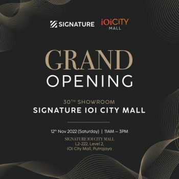 Signature-Kitchen-Opening-Promotion-at-IOI-City-Mall-350x350 - Electronics & Computers Home Appliances Promotions & Freebies Putrajaya 
