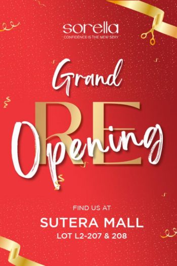 Sorella-Sutera-Mall-Relocation-Opening-Promotion-350x526 - Fashion Accessories Fashion Lifestyle & Department Store Johor Lingerie Promotions & Freebies Underwear 