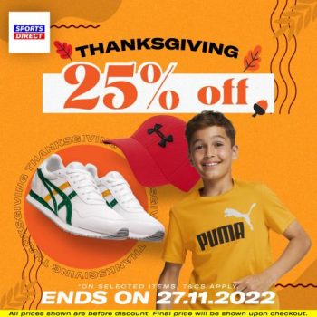 Sports-Direct-Thanksgiving-Day-Promotion-350x350 - Apparels Fashion Accessories Fashion Lifestyle & Department Store Footwear Johor Kedah Kelantan Kuala Lumpur Melaka Negeri Sembilan Online Store Pahang Penang Perak Perlis Promotions & Freebies Putrajaya Sabah Sarawak Selangor Terengganu 