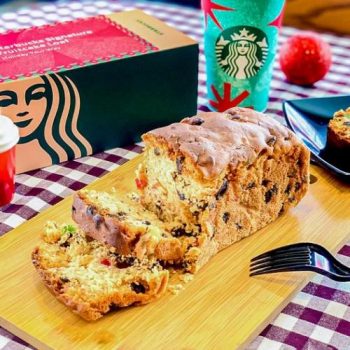 Starbucks-Signature-Fruitcake-Loaf-Promo-350x350 - Beverages Food , Restaurant & Pub Johor Kedah Kelantan Kuala Lumpur Melaka Negeri Sembilan Pahang Penang Perak Perlis Promotions & Freebies Putrajaya Sabah Sarawak Selangor Terengganu 