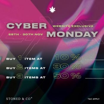 Stoned-Co-Cyber-Monday-Sale-350x350 - Apparels Fashion Accessories Fashion Lifestyle & Department Store Footwear Johor Kedah Kelantan Kuala Lumpur Malaysia Sales Melaka Negeri Sembilan Online Store Pahang Penang Perak Perlis Putrajaya Sabah Sarawak Selangor Terengganu 