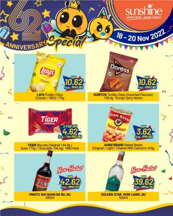 Sunshine-62nd-Anniversary-Weekend-Promotion-2-350x437 - Penang Promotions & Freebies Supermarket & Hypermarket 