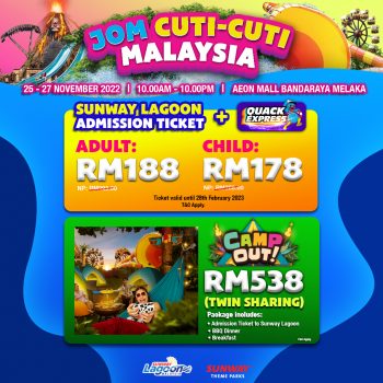 Sunway-Lagoon-Cuti-Cuti-Malaysia-Promotion-1-350x350 - Melaka Others Promotions & Freebies 
