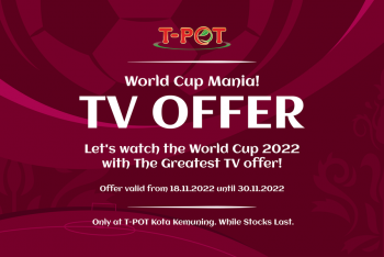 T-Pot-World-Cup-TV-Offer-350x234 - Electronics & Computers Home Appliances Kitchen Appliances Promotions & Freebies Selangor 