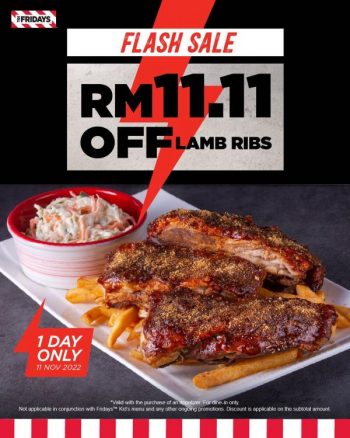 TGI-Fridays-11.11-Sale-350x438 - Beverages Food , Restaurant & Pub Johor Kedah Kelantan Kuala Lumpur Malaysia Sales Melaka Negeri Sembilan Pahang Penang Perak Perlis Putrajaya Sabah Sarawak Selangor Terengganu 