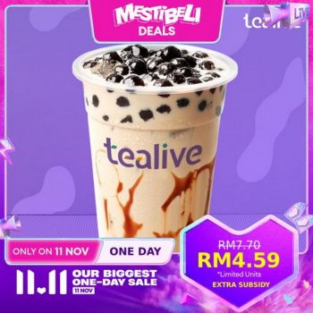 Tealive-Lazada-11.11-Sale-1-350x350 - Beverages Food , Restaurant & Pub Johor Kedah Kelantan Kuala Lumpur Malaysia Sales Melaka Negeri Sembilan Pahang Penang Perak Perlis Putrajaya Sabah Sarawak Selangor Terengganu 