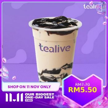 Tealive-Lazada-11.11-Sale-2-350x350 - Beverages Food , Restaurant & Pub Johor Kedah Kelantan Kuala Lumpur Malaysia Sales Melaka Negeri Sembilan Pahang Penang Perak Perlis Putrajaya Sabah Sarawak Selangor Terengganu 
