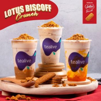 Tealive-Lotus-Biscoff-Crunch-Promo-350x350 - Beverages Food , Restaurant & Pub Johor Kedah Kelantan Kuala Lumpur Melaka Negeri Sembilan Pahang Penang Perak Perlis Promotions & Freebies Putrajaya Sabah Sarawak Selangor Terengganu 