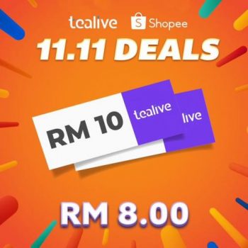 Tealive-Shopee-11.11-Sale-1-350x350 - Beverages Food , Restaurant & Pub Johor Kedah Kelantan Kuala Lumpur Malaysia Sales Melaka Negeri Sembilan Online Store Pahang Penang Perak Perlis Putrajaya Sabah Sarawak Selangor Terengganu 