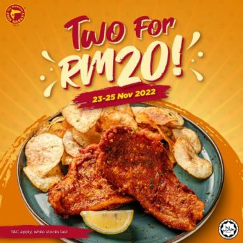 The-Manhattan-Fish-Market-Fish-‘N-Chips-Two-for-RM20-Promotion-350x350 - Beverages Food , Restaurant & Pub Johor Kedah Kelantan Kuala Lumpur Melaka Negeri Sembilan Pahang Penang Perak Perlis Promotions & Freebies Putrajaya Sabah Sarawak Selangor Terengganu 