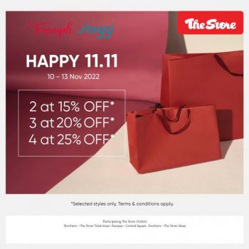 Triumph-Sloggi-11.11-Sale-at-The-Store-350x350 - Fashion Accessories Fashion Lifestyle & Department Store Johor Kedah Lingerie Perak Underwear 