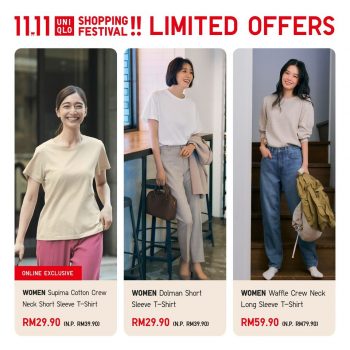 UNIQLO-11.11-Shopping-Festival-1-350x350 - Apparels Fashion Accessories Fashion Lifestyle & Department Store Johor Kedah Kelantan Kuala Lumpur Melaka Negeri Sembilan Pahang Penang Perak Perlis Promotions & Freebies Putrajaya Sabah Sarawak Selangor Terengganu 