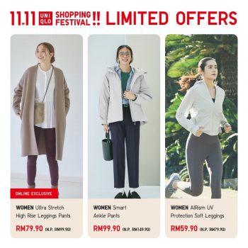 UNIQLO-11.11-Shopping-Festival-2-350x350 - Apparels Fashion Accessories Fashion Lifestyle & Department Store Johor Kedah Kelantan Kuala Lumpur Melaka Negeri Sembilan Pahang Penang Perak Perlis Promotions & Freebies Putrajaya Sabah Sarawak Selangor Terengganu 