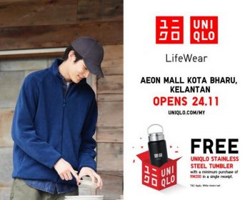 Uniqlo-Opening-Promotion-at-AEON-Kota-Bharu-350x280 - Apparels Fashion Accessories Fashion Lifestyle & Department Store Kelantan Promotions & Freebies 