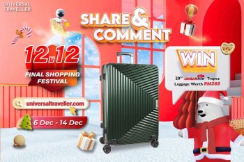 Universal-Traveller-Share-and-Comment-Contest-350x233 - Events & Fairs Johor Kedah Kelantan Kuala Lumpur Luggage Melaka Negeri Sembilan Pahang Penang Perak Perlis Putrajaya Sabah Sarawak Selangor Sports,Leisure & Travel Terengganu 