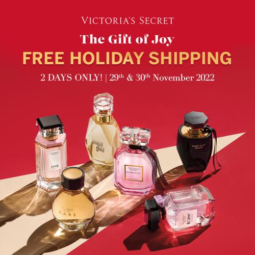 29-30 Nov 2022: Victoria's Secret Online Free Shipping Promotion 