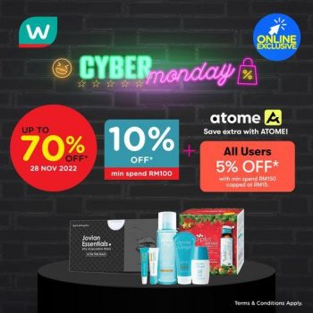 Watsons-Cyber-Monday-Sale-350x350 - Beauty & Health Cosmetics Fragrances Health Supplements Johor Kedah Kelantan Kuala Lumpur Malaysia Sales Melaka Negeri Sembilan Online Store Pahang Penang Perak Perlis Personal Care Putrajaya Sabah Sarawak Selangor Terengganu 