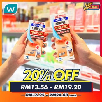 Watsons-Kaw-Kaw-Deals-Sale-21-350x350 - Beauty & Health Cosmetics Health Supplements Johor Kedah Kelantan Kuala Lumpur Malaysia Sales Melaka Negeri Sembilan Online Store Pahang Penang Perak Perlis Personal Care Putrajaya Sabah Sarawak Selangor Terengganu 