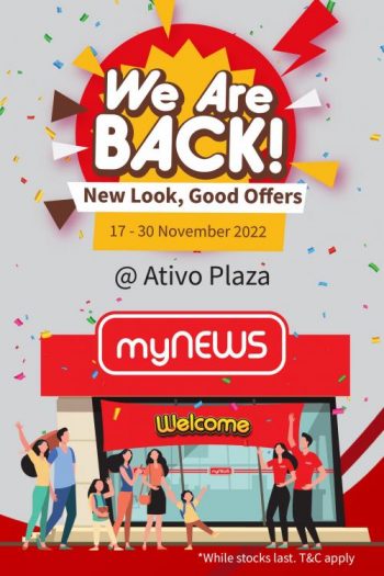 myNEWS-Plaza-Ativo-New-Look-Promotion-350x525 - Kuala Lumpur Promotions & Freebies Selangor Supermarket & Hypermarket 