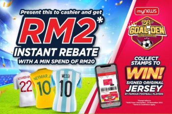 myNEWS-RM2-Instant-Rebate-and-World-Cup-Bundle-Promotion-350x233 - Johor Kedah Kelantan Kuala Lumpur Melaka Negeri Sembilan Pahang Penang Perak Perlis Promotions & Freebies Putrajaya Sabah Sarawak Selangor Supermarket & Hypermarket Terengganu 