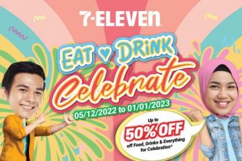 7-Eleven-Eat-Drink-Celebration-Promotion-350x233 - Johor Kedah Kelantan Kuala Lumpur Melaka Negeri Sembilan Pahang Penang Perak Perlis Promotions & Freebies Putrajaya Sabah Sarawak Selangor Supermarket & Hypermarket Terengganu 