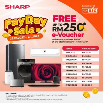 AEON-BiG-Sharp-Pay-Day-Sale-350x350 - Electronics & Computers Home Appliances IT Gadgets Accessories Johor Kedah Kelantan Kitchen Appliances Kuala Lumpur Malaysia Sales Melaka Negeri Sembilan Online Store Pahang Penang Perak Perlis Putrajaya Sabah Sarawak Selangor Supermarket & Hypermarket Terengganu 