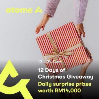 Atome-12-Days-Of-Christmas-Giveaway-Promotion-350x350 - Johor Kedah Kelantan Kuala Lumpur Melaka Negeri Sembilan Online Store Others Pahang Penang Perak Perlis Promotions & Freebies Putrajaya Sabah Sarawak Selangor Terengganu 