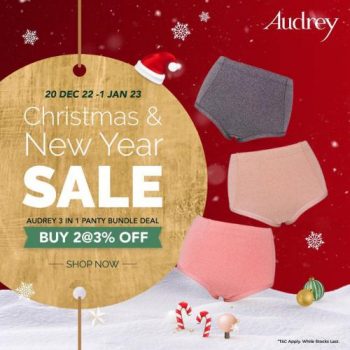 Audrey-Shopee-Christmas-New-Year-Sale-1-350x350 - Fashion Accessories Fashion Lifestyle & Department Store Johor Kedah Kelantan Kuala Lumpur Lingerie Malaysia Sales Melaka Negeri Sembilan Online Store Pahang Penang Perak Perlis Putrajaya Sabah Sarawak Selangor Terengganu Underwear 