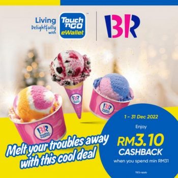 Baskin-Robbins-Touch-n-Go-eWallet-RM3.10-Cashback-Promotion-350x350 - Beverages Food , Restaurant & Pub Ice Cream Johor Kedah Kelantan Kuala Lumpur Melaka Negeri Sembilan Pahang Penang Perak Perlis Promotions & Freebies Putrajaya Sabah Sarawak Selangor Terengganu 