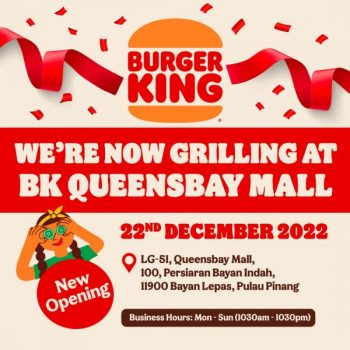 Burger-King-Opening-Promotion-at-Queensbay-Mall-350x350 - Beverages Burger Food , Restaurant & Pub Penang Promotions & Freebies 