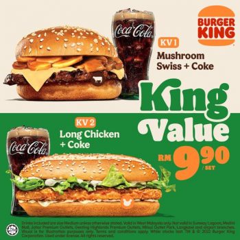 Burger-King-The-King-Value-Deal-350x350 - Beverages Burger Food , Restaurant & Pub Johor Kedah Kelantan Kuala Lumpur Melaka Negeri Sembilan Pahang Penang Perak Perlis Promotions & Freebies Putrajaya Sabah Sarawak Selangor Terengganu 
