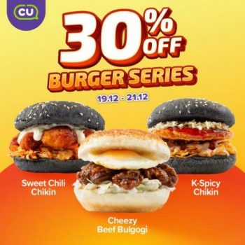 CU-30-off-Burger-Series-Promotion-350x350 - Beverages Food , Restaurant & Pub Johor Kedah Kelantan Kuala Lumpur Melaka Negeri Sembilan Pahang Penang Perak Perlis Promotions & Freebies Putrajaya Sabah Sarawak Selangor Supermarket & Hypermarket Terengganu 