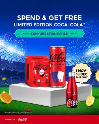 Coca-Cola-Shopee-Free-Stainless-Steel-Bottle-Promotion-350x438 - Beverages Food , Restaurant & Pub Johor Kedah Kelantan Kuala Lumpur Melaka Negeri Sembilan Online Store Pahang Penang Perak Perlis Promotions & Freebies Putrajaya Sabah Sarawak Selangor Terengganu 