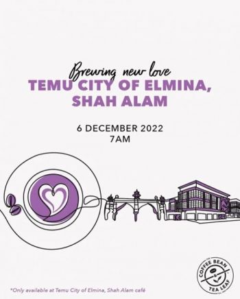 Coffee-Bean-Opening-Promotion-at-Temu-City-of-Elmina-Shah-Alam-350x436 - Beverages Food , Restaurant & Pub Promotions & Freebies Selangor 