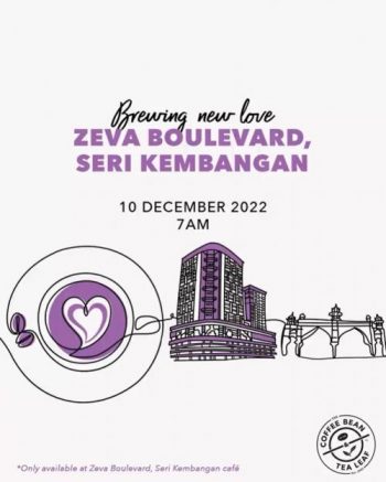 Coffee-Bean-Opening-Promotion-at-Zeva-Boulevard-350x437 - Beverages Food , Restaurant & Pub Promotions & Freebies Selangor 