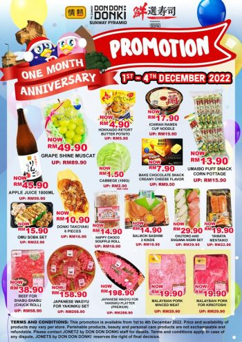 DON-DON-DONKI-1-Month-Anniversary-Special-Promo-1-350x495 - Beverages Food , Restaurant & Pub Promotions & Freebies Selangor 