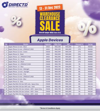 DirectD-Warehouse-Clearance-Sale-1-350x387 - Electronics & Computers IT Gadgets Accessories Mobile Phone Selangor Warehouse Sale & Clearance in Malaysia 