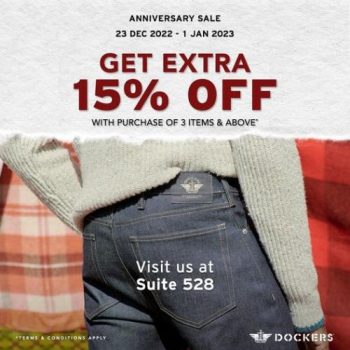 Dockers-Anniversary-Sale-at-Johor-Premium-Outlets-350x350 - Apparels Fashion Accessories Fashion Lifestyle & Department Store Johor Malaysia Sales 