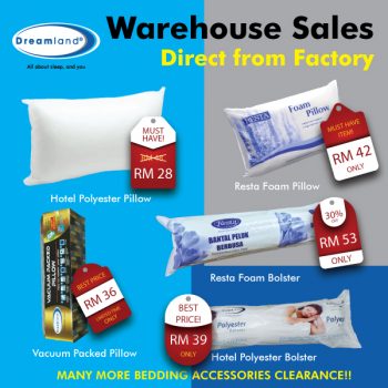 Dreamland-Warehouse-Sale-3-350x350 - Beddings Home & Garden & Tools Mattress Penang Warehouse Sale & Clearance in Malaysia 