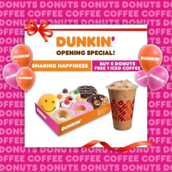 Dunkin-Opening-Promotion-at-Shell-RR-NTI-Skudai-1-350x350 - Beverages Food , Restaurant & Pub Johor Promotions & Freebies 