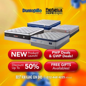 Dunlopillo-Special-Sale-at-Spice-Arena-350x350 - Beddings Home & Garden & Tools Malaysia Sales Mattress Penang 