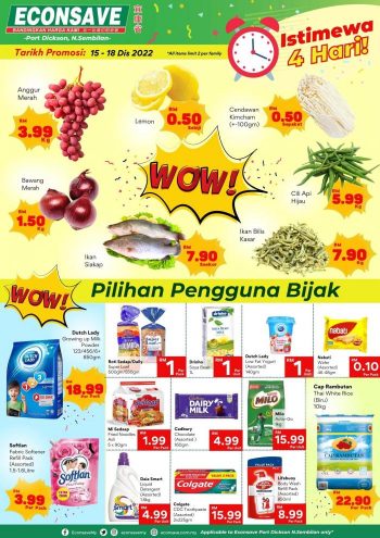 Econsave-Opening-Promotion-at-Port-Dickson-1-350x495 - Negeri Sembilan Promotions & Freebies Supermarket & Hypermarket 