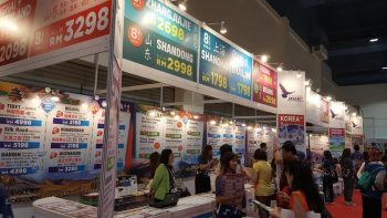 GoTravel-Expo-at-Mid-Valley-Exhibition-Center-MVEC-6-350x197 - Events & Fairs Kuala Lumpur Selangor Sports,Leisure & Travel Travel Packages 