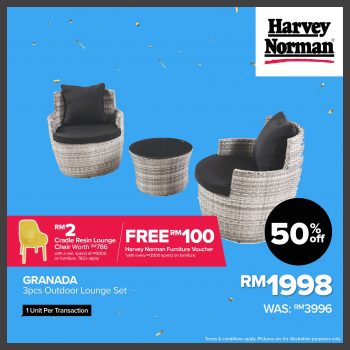 Harvey-Norman-2nd-Anniversary-Sale-7-350x350 - Electronics & Computers Furniture Home & Garden & Tools Home Appliances Home Decor IT Gadgets Accessories Kitchen Appliances Malaysia Sales Selangor 