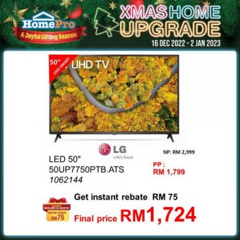 HomePro-Christmas-Home-Upgrade-Deal-3-350x350 - Electronics & Computers Home Appliances IT Gadgets Accessories Johor Kedah Kelantan Kitchen Appliances Kuala Lumpur Melaka Negeri Sembilan Pahang Penang Perak Perlis Promotions & Freebies Putrajaya Sabah Sarawak Selangor Terengganu 